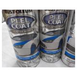 4 Rust-Oleum Peel Coat Brillant Blu...