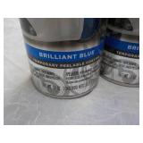 4 Rust-Oleum Peel Coat Brillant Blu...