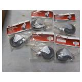 5 Replacement 2 1/2" Creeper Wheels...