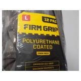 2 packs 12 Gloves each Firm Grip Po...