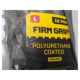 2 packs 12 Gloves each Firm Grip Po...