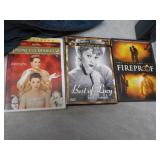 3 DVDs, Throw and Dispenser...