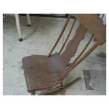 Vintage Wood Rocking Chair...