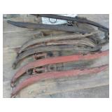 Vintage Harness Wood and Metal Déc...