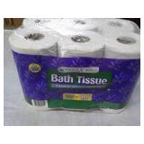 12 rolls Paque Bath Tissue...