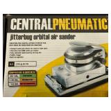 Central Pneumatic Jitterbug Orbital Air Sander Model 90115 in Box