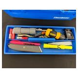 Automotive Emergency Kit with Tools, Jumper Cables, and Lug Wrench