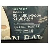 Hampton Bay Rothley II 52 in Indoor Ceiling Fan Brushed Nickel