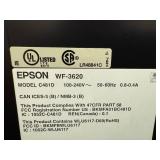 Epson WorkForce WF-3620 All-In-One Wireless Printer - untested
