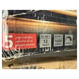 Lot of Commercial Electric and Striplite Light Fixtures with LED Track Light