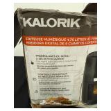 Kalorik 5-Quart Digital Air Fryer with Viewing Window, 4.75 Liters