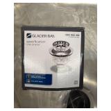 Glacier Bay All-in-One 24" Laundry Sink Cabinet with Stainless Steel Basin