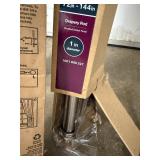 Group of Home Decorators Collection 72-144 in. Drapery Rods Damaged Packaging
