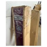 Group of Home Decorators Collection 72-144 in. Drapery Rods Damaged Packaging
