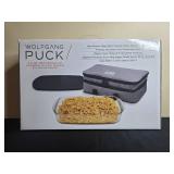 Wolfgang Puck 3.6 Qt Rectangular Covered Glass Baker with Insulated Carry Bag in Orig Box