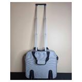 Belle Russo Rolling Carry-On Travel Bag with Retractable Handle