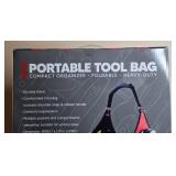 Portable Tool Bag Compact Organizer with Shoulder Strap and Handle in Orig Box