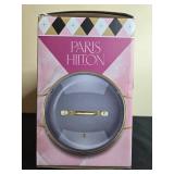 Paris Hilton 5qt Dutch Oven with Glass Lid Clean Ceramic Nonstick in Orig Box