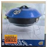 Outdoor Venture 14 Inch Portable Charcoal Grill in Orig Box