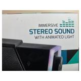 Nizoni Wireless Audio RGB Sound Bar with Stereo Sound and Bluetooth in Orig Box