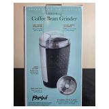 Parini Electric Coffee Bean Grinder with Stainless Steel Blades in Orig Box
