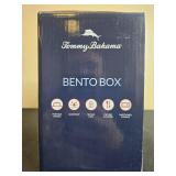 Tommy Bahama Leakproof Bento Box with Portable Handle in Orig Box