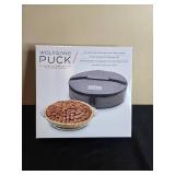 Wolfgang Puck 9 Inch Glass Pie Baking Dish with Insulated Carry Bag in Orig Box