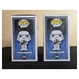 Set of 2 Funko Pop! Star Wars Stormtrooper #598 Figures Sealed