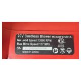 PowerSmart 20V Cordless Leaf Blower with Battery Model PS76101A