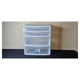 Sterilite 4-Drawer Cart and 18 Gallon Storage Tote Set