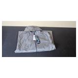 Gray Hooded Zip-Up Jacket Size Medium, Unopened Packaging