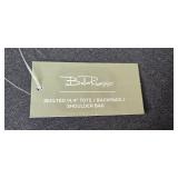 BellaRusso Quilted 14.4 Inch Tote Backpack with Detachable Shoulder Strap