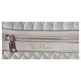 Bella Russo Quilted 18 Inch Weekender Duffle and Cosmetic Bag Set