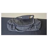 Black BR Duffel Bag with Shoulder Strap