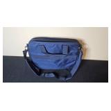 Belle Russo Navy Blue Laptop Shoulder Bag with Multiple Pockets