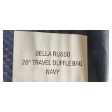 Bella Russo 20 Inch Navy Travel Duffle Bag
