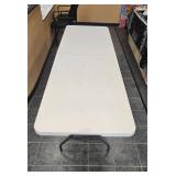 Lifetime Folding Banquet Table with Carry Handle