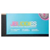 JLab JBuddies Kids Folding Headphones and Nimble PowerKnit USB-A to Lightning Cable in Orig Pkg
