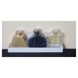 Brightroom Bamboo Jewelry Organizer Tray and Clear Acrylic Countertop Tray Set