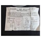 Mixed Lot of Ceiling Light Fixtures and Torelli LED Pivoting Ceiling Light