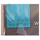 Set of 2 Urban Habitat Window Curtains with Pink Embroidery in Orig Pkg