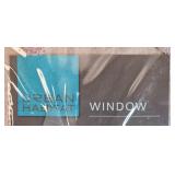 Set of 2 Urban Habitat Window Curtains with Pink Embroidery in Orig Pkg