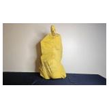 Set of Black Automotive Headrests with Chrome Posts