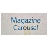Lot of Display Carousels Inc. Magazine Carousels with Rotating Bases