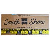 South Shore Twin Headboard with Storage in Orig Box