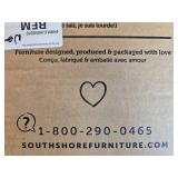 South Shore Twin Headboard with Storage in Orig Box