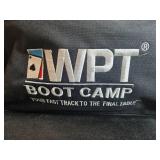 WPT Boot Camp Duffel Bag and Black Laptop Briefcase Set
