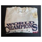 1991 World Series Minnesota Twins Champions Sweatshirt XXL Tee Jays