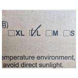 Box of V Fold N95 B Masks Size Large by AOK Tooling - total qty unverified