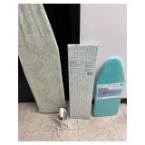 Ironing Board, Iron, Countertop Ironing Board, and Simplicity Pattern Cutting Board Set
